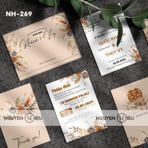 Thiệp cưới Hiếu Nguyễn thiết kế